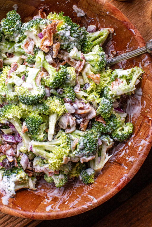 Broccoli Salad With A Creamy Honey Dressing Alyona's Cooking
