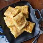 savory crepes filled with chicken