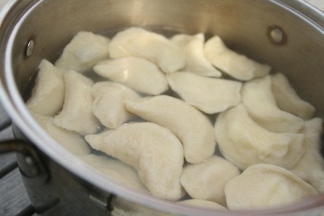 boiled Vareniki 