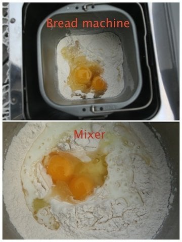 Vareniki dough vs bread machine dough