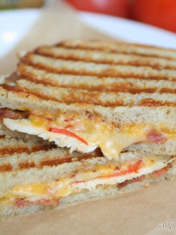 Panera Breads old Chipotle chicken panini with mustard chipotle sauce