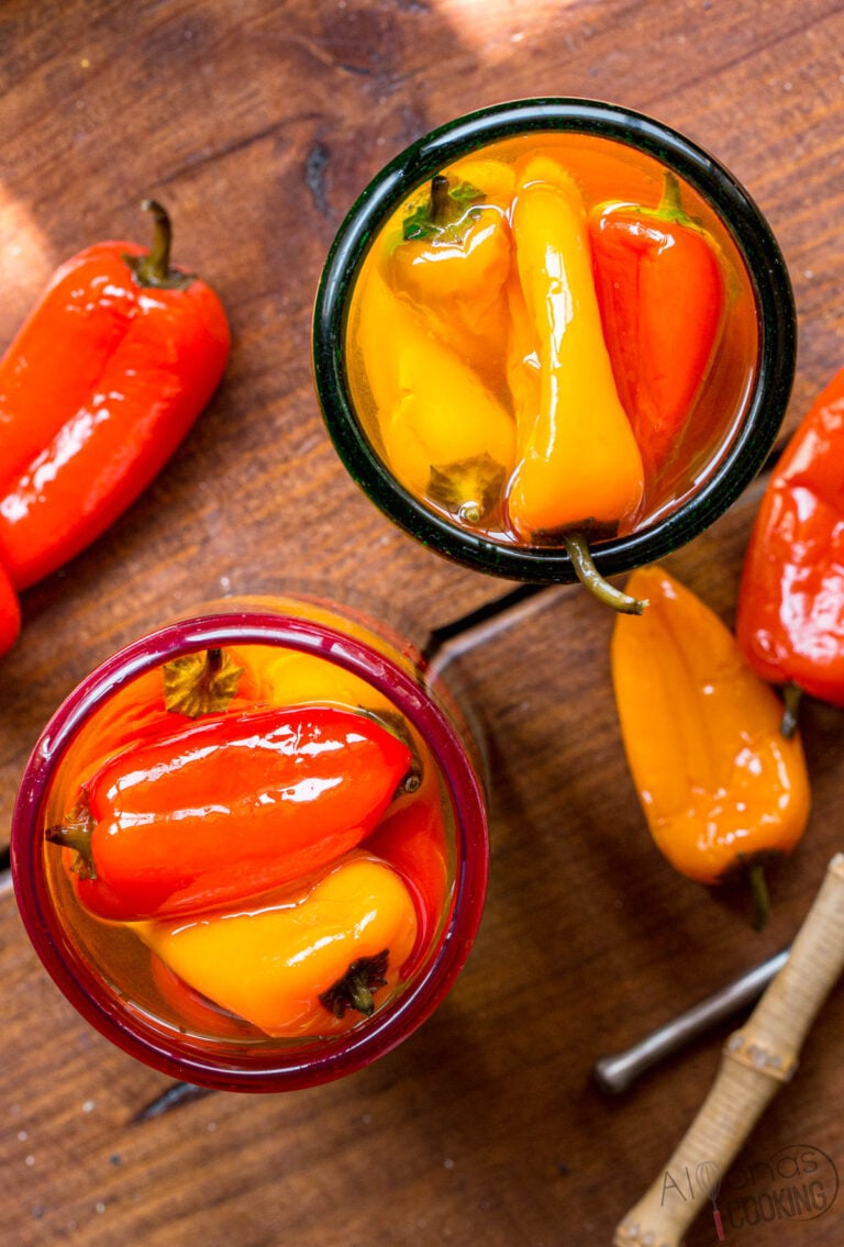 How To Make Easy Pickled Peppers Recipe Alyona’s Cooking
