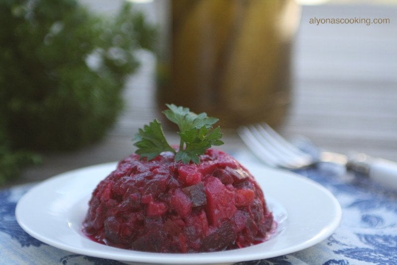 vinaigrette Ukrainian salad (Vinegret)