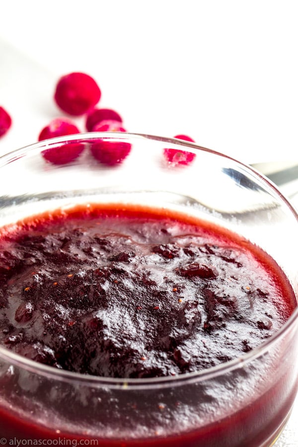 Cranberry Sauce Recipe (Using Craisins)