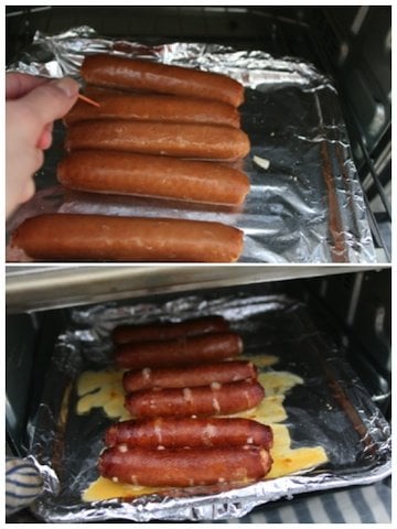 broiling smoked bratwursts for sandwiches