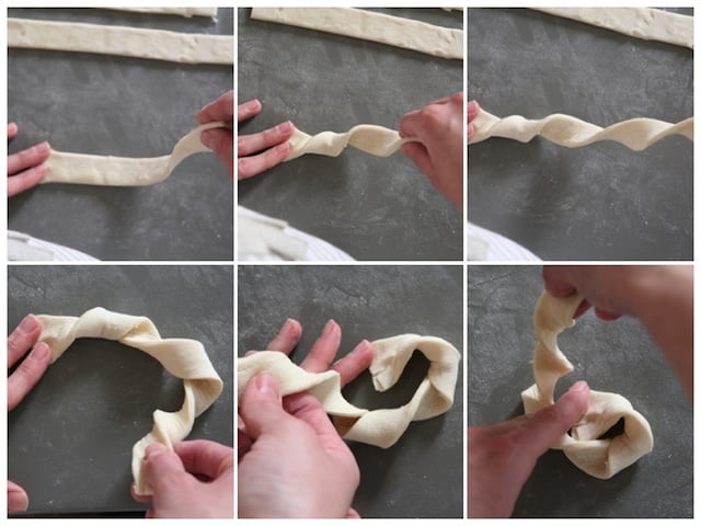 puff pastry tutorial forming puff pastry "nests" for cream cheese filling