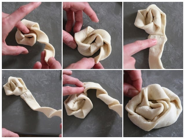 how to make puff pastry "nests" puff pastry tutorial for forming "nests"