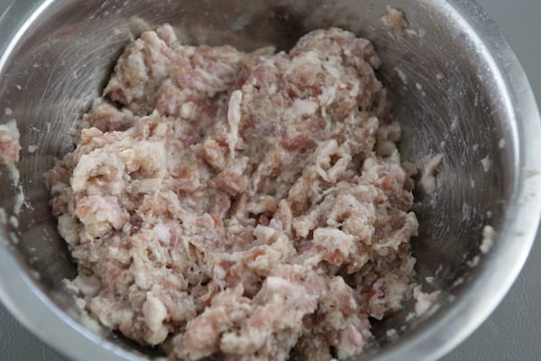 Slicing Chebureki Dough into Portions
