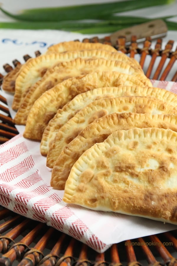 Platter of Golden Brown Chebureki