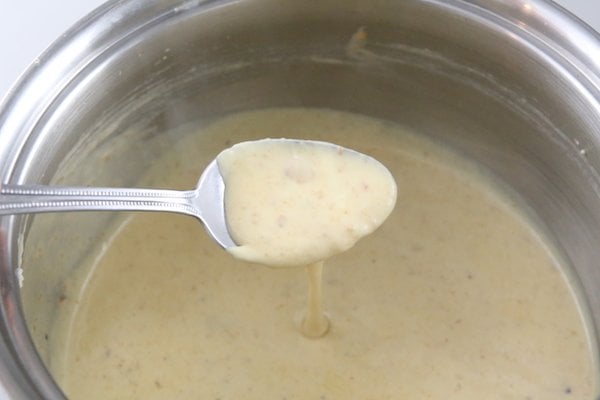 cheese and sun-dried tomato sauce for mushroom ravioli