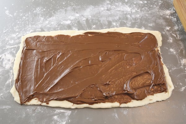 Nutella filled Rugelach