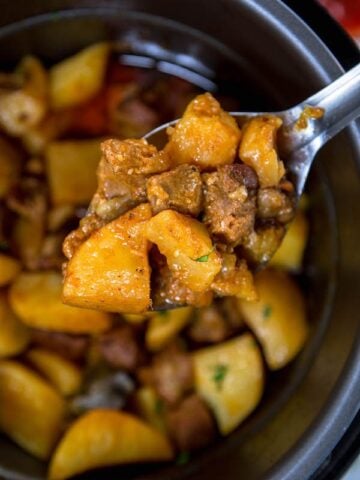 power-cooker-stewed-potatoes-recipe-instant-pot-friendly-recipe-alyonascooking-braised-potatoes-recipe-ukrainian-