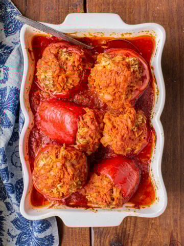 how to make stuffed peppers