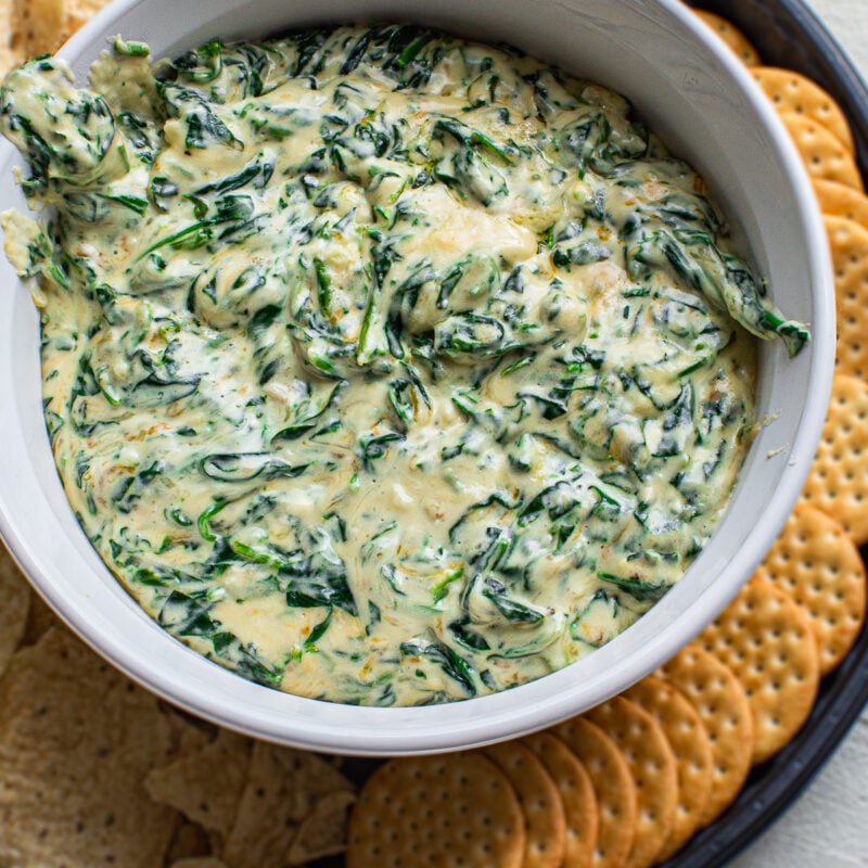 Extra Creamy Spinach Dip - Alyona’s Cooking