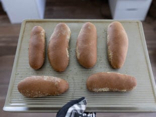 Baked Outback bread at home
