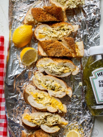 chicken salad in sandwich bread
