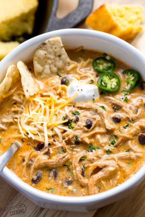 Instant Pot White Chicken Chili Alyona’s Cooking