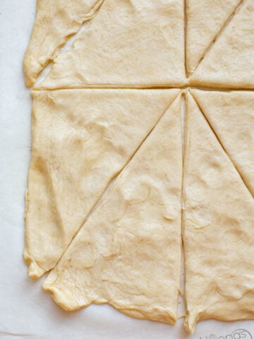 homemade pillsbury crescent rolls (dough recipe)