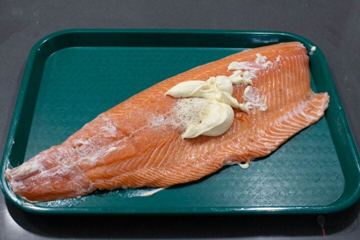 how to marinade salmon with mayo for oven baked salmon
