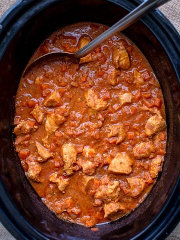coconut chicken curry in crockpot super easy