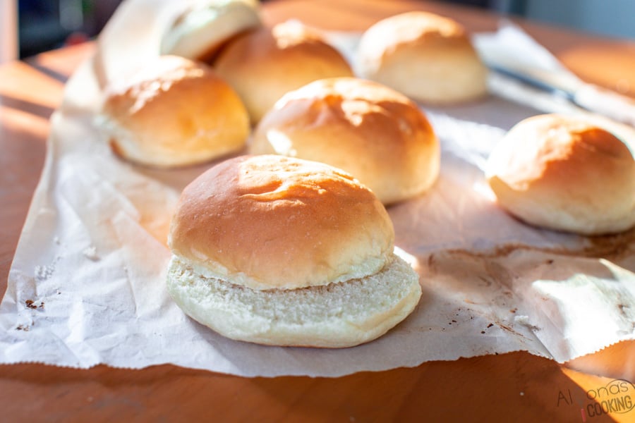 Feather-Light Feather-Light Buns - Alyona's Cooking