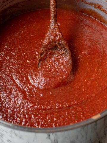 the best marinara sauce that tastes like pizza hut sauce made from canned tomatoes and garden tomatoes