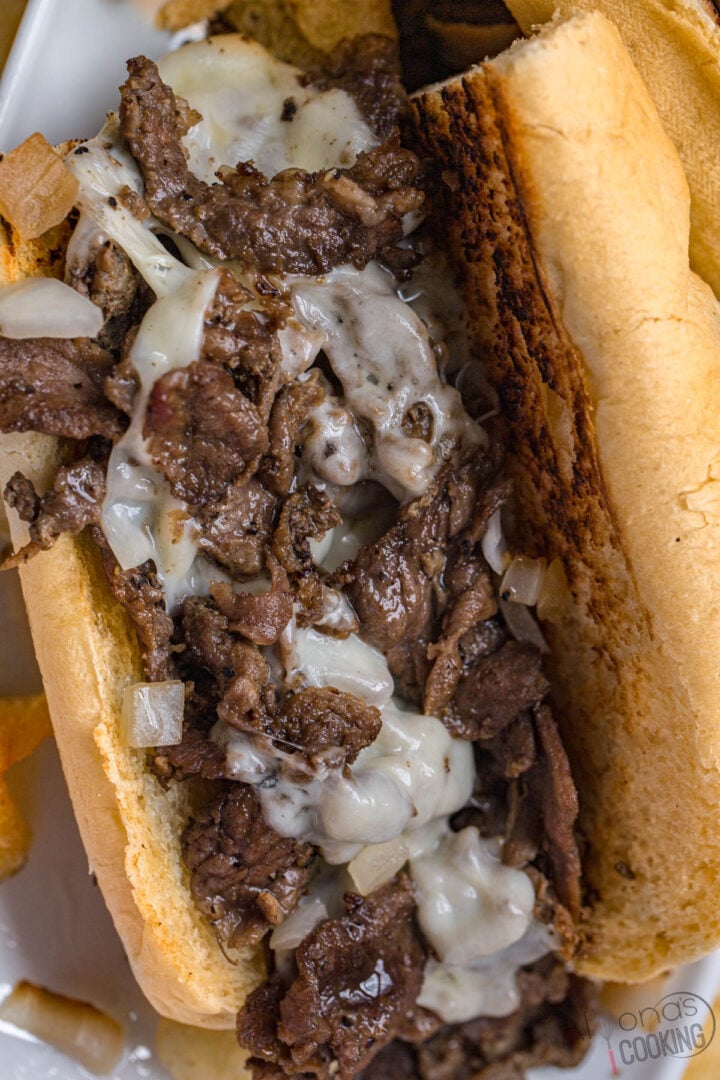 SuperTender Philly Cheesesteak with Homemade Marinade