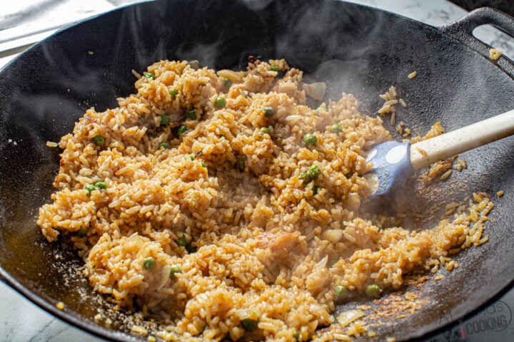 easy fried rice recipe like Chinese takeout