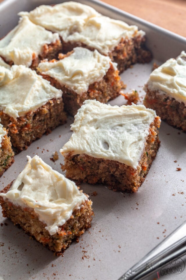 Carrot Zucchini Cake with BEST Cream Cheese Icing Alyona’s Cooking