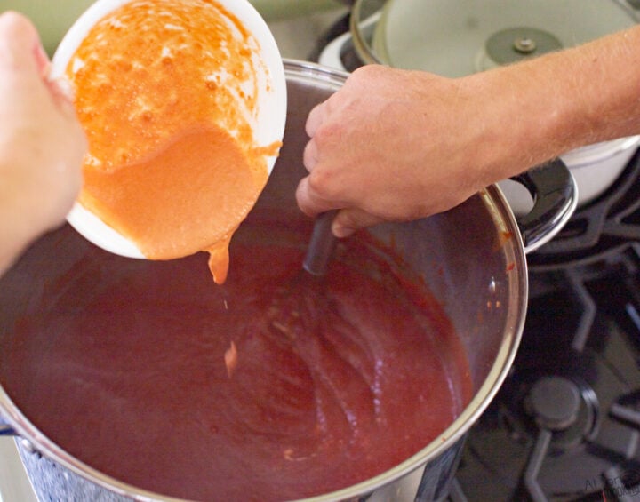 how to thicken ketchup with Thermflo