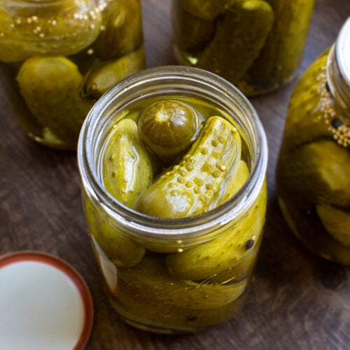 Canned Dill Pickles Recipe Alyona’s Cooking