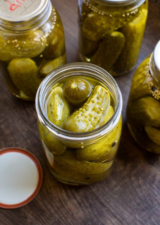 Canned Dill Pickles Recipe Alyona’s Cooking