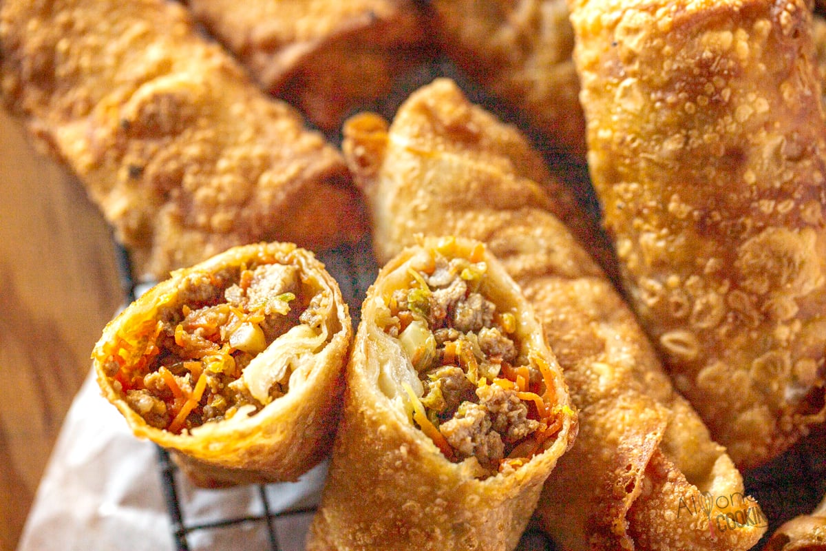 Mother's Famous Chinese Egg Rolls Recipe