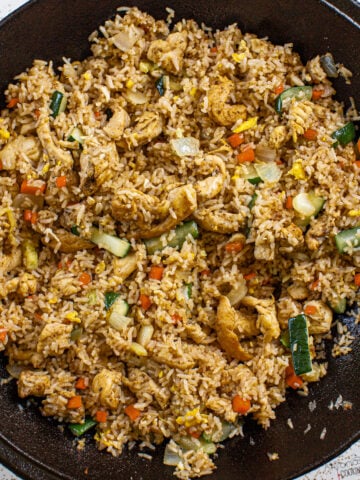 how to make teriyaki chicken with fried rice and homemade teriyaki sauce