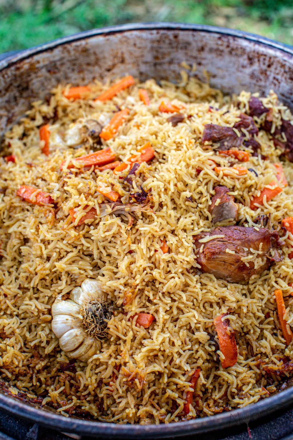 How To Make Uzbek Plov in Kazan - Alyona’s Cooking