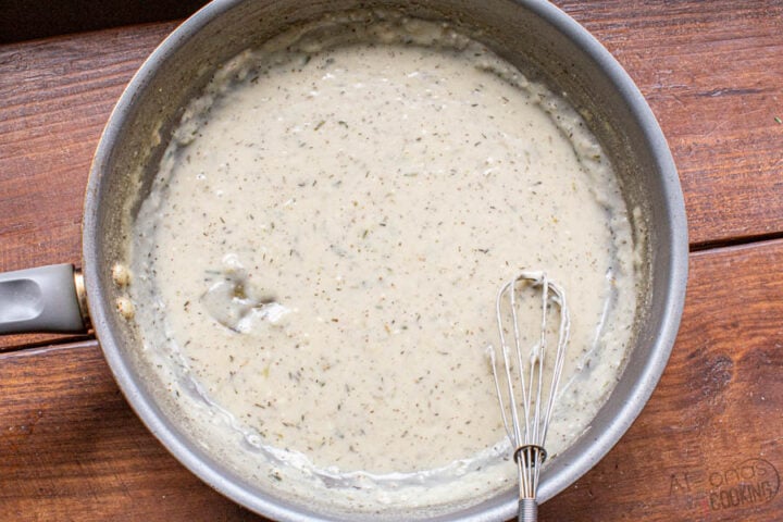 how to make the soup for chicken pot pie