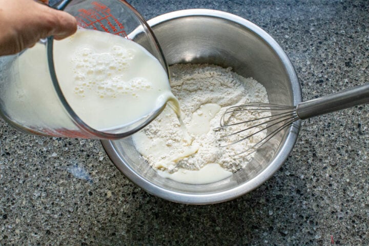 how to make a savory crepe batter