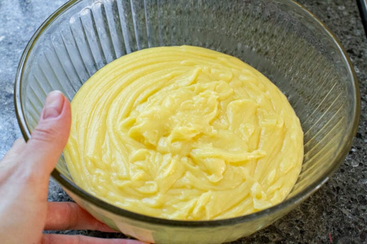 how to make vanilla pastry cream for Russian Napoleon cake