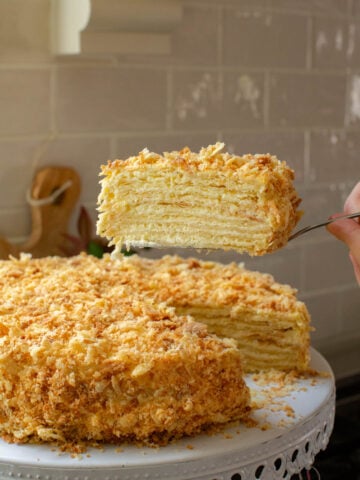 Easy Napoleon cake all made from scratch