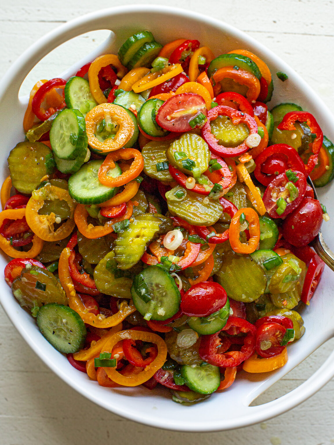 Zesty Cucumber Salad Recipe - Alyona's Cooking