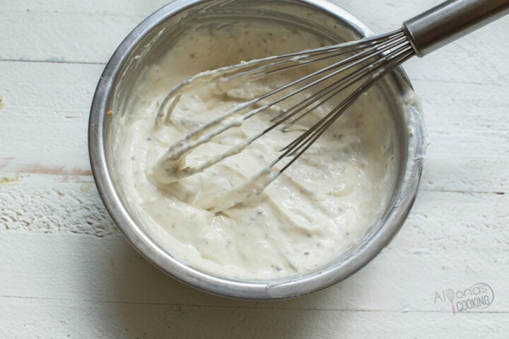 horseradish mustard sauce for French dip sandwiches