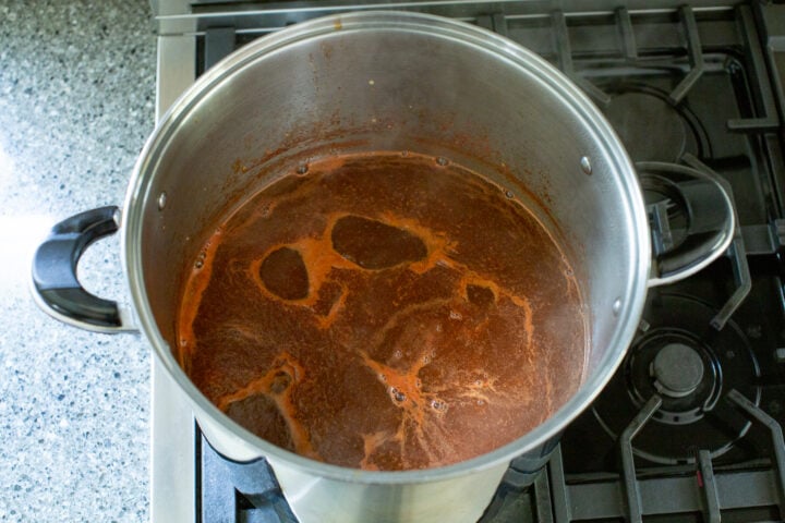 how to cook bbq sauce on the stove