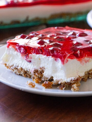pomegranate pretzel salad