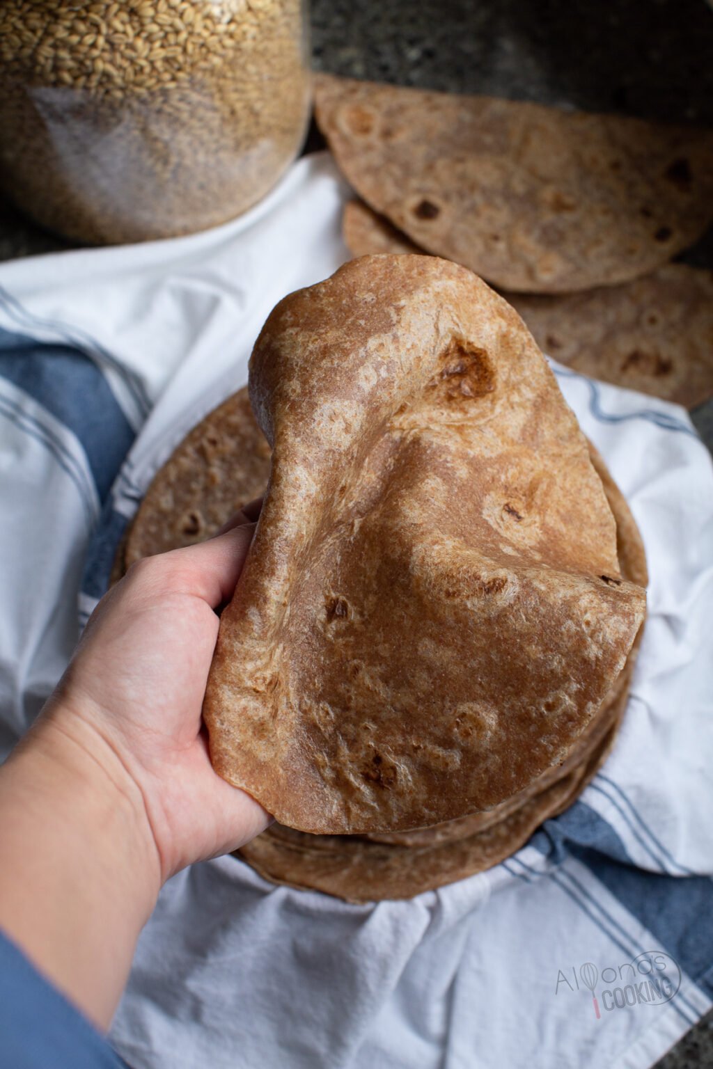 Super Soft Whole Wheat Tortillas Alyona’s Cooking