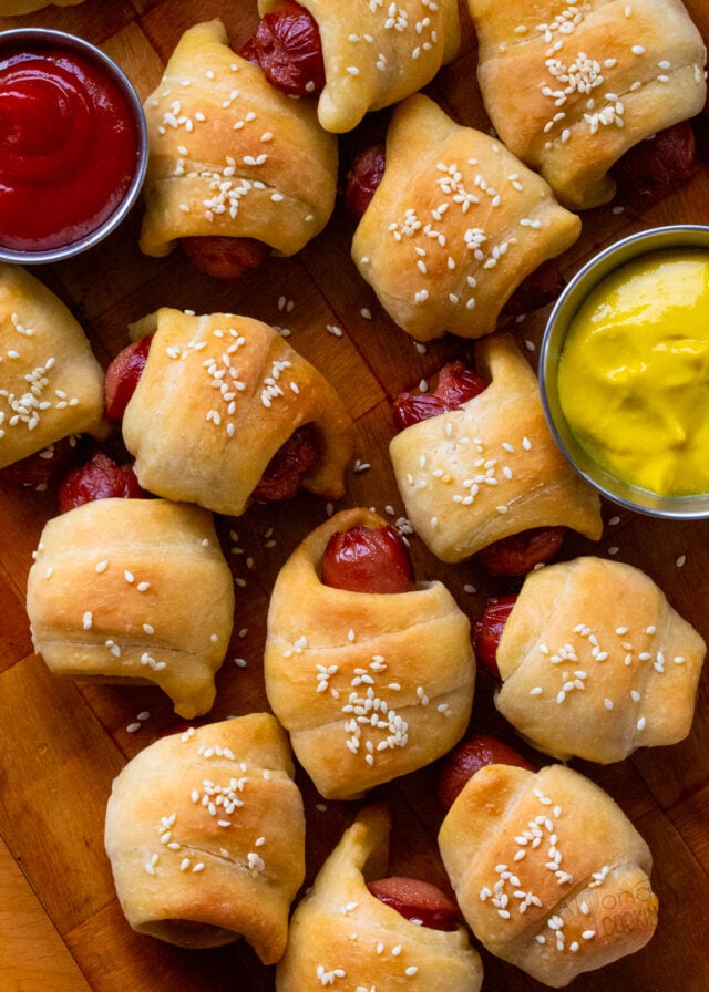 Pigs In A Blanket (with Homemade Crescent Rolls)