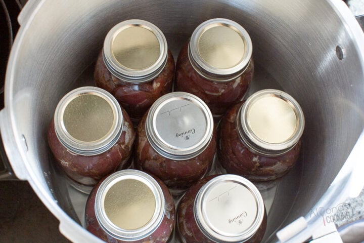 pressure canning meat