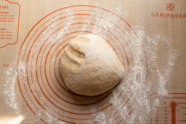 dough getting ready to be divided