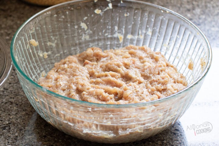 Pelmeni meat filling