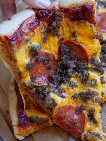 whole wheat pizza dough with freshly milled flour