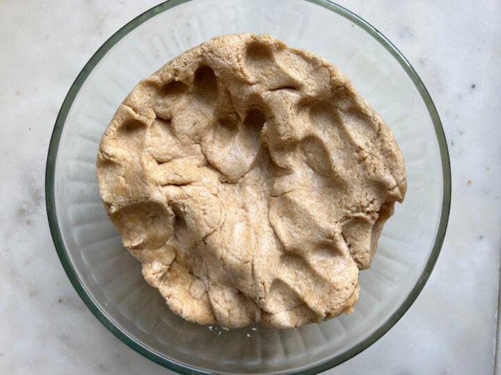 crescent dough from freshly milled flour